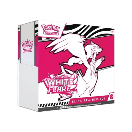 Набор Pokémon Elite Trainer Box 2025 Scarlet & Violet White Flare, многоцветный