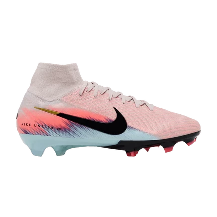 Кроссовки Nike United Mercurial Superfly 10 Elite 'Silt Red/Racer Blue' розовые