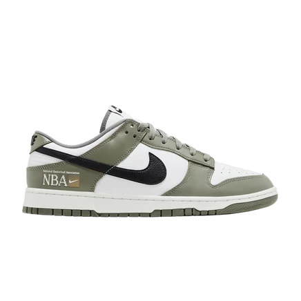 Мужские кроссовки Nike Dunk Low NBA x Paris Game 2024, зеленые