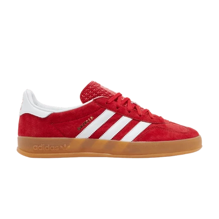 Кроссовки Adidas Gazelle Indoor «Scarlet Gum», красные