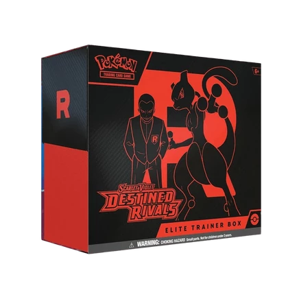 Коллекционный набор Pokémon Elite Trainer Box «Scarlet & Violet — Destined Rivals» 2025, разноцветный