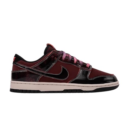 Кроссовки Nike Dunk Low SE Panda‑Monium Pack, красные