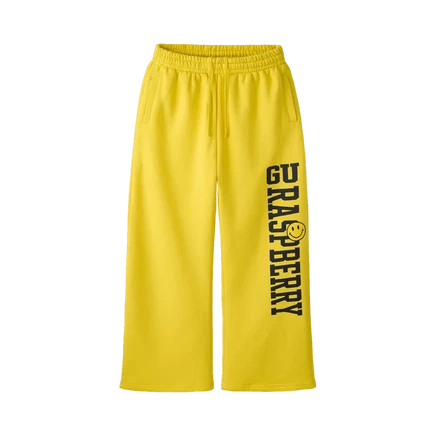 Мужские спортивные штаны GV Gallery x Greedy Unit F&F, жёлтые