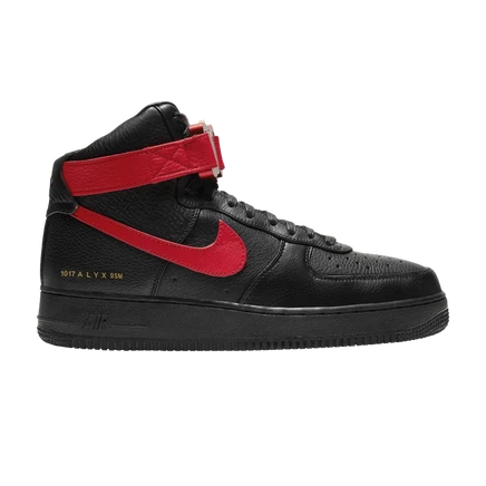 Мужские кроссовки Nike Air Force 1 High x 1017 ALYX Bred, черные