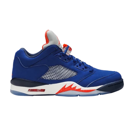 Мужские баскетбольные кроссовки Air Jordan 5 Retro Low 'Knicks', синие