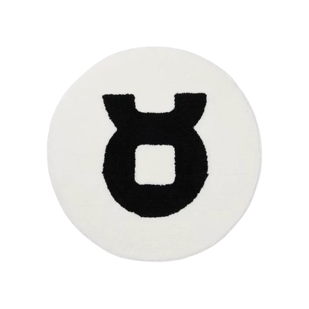 Ковер GOAT x Gallery 1950 Horoscope Taurus, белый