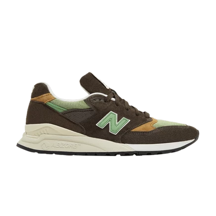 Мужские кроссовки New Balance 998 Made in USA Teddy Santis, коричневые