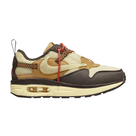 Детские кроссовки Nike Travis Scott Air Max 1, коричневые