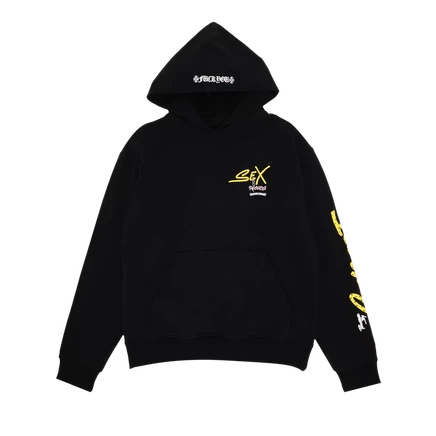 Унисекс худи Chrome Hearts x Matty Boy «Sex Records», черное