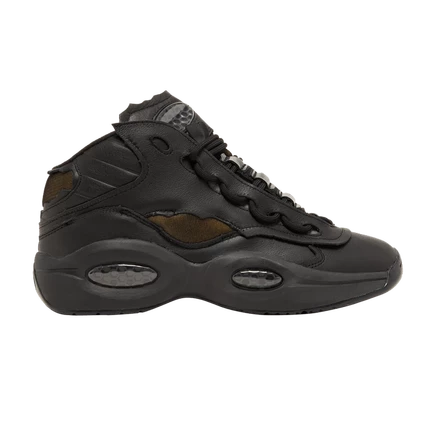 Мужские кроссовки Reebok x Margiela Question Mid, черные