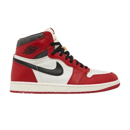 Кроссовки Air Jordan 1 High Chicago Lost & Found, красные