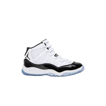 Детские кроссовки Air Jordan 11 Retro PS «Concord», белые