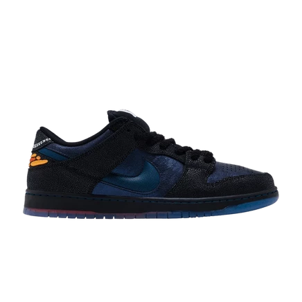 Кроссовки Bluetile x Nike SB Dunk 'Black Marina White' черные