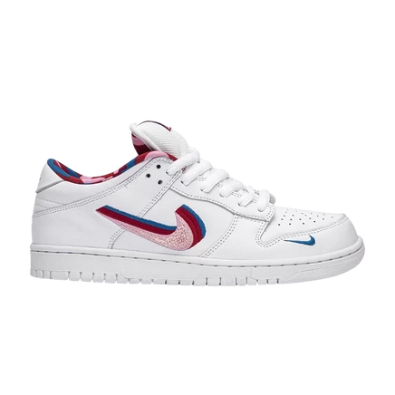 Кроссовки Nike x Parra Dunk Low OG SB QS, белые