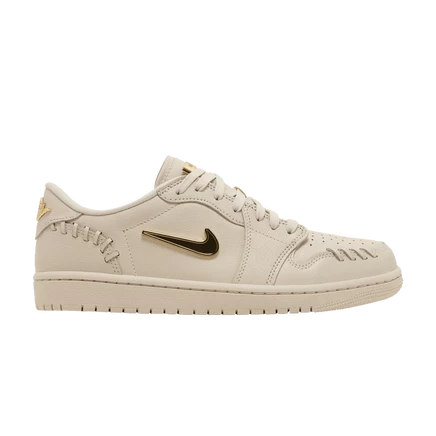 Женские кроссовки Air Jordan 1 Low Method of Make, кремовые