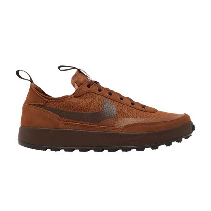 Женские кроссовки Nike Tom Sachs x NikeCraft General Purpose Shoe, коричневые