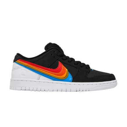 Кроссовки Nike Dunk Low SB x Polaroid, черные