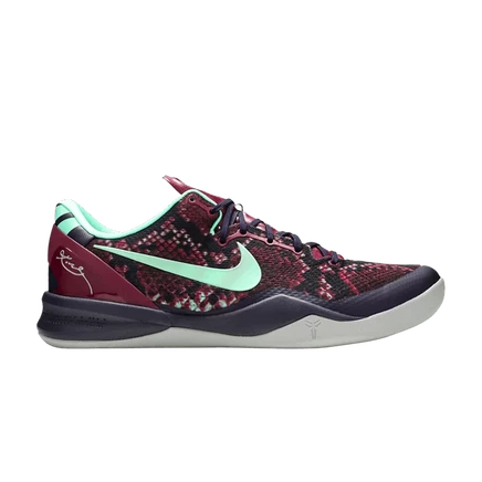Кроссовки nike kobe 8 pit viper, фиолетовые