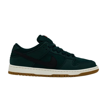 Мужские кроссовки Nike Dunk Low Pro SB, темно-зеленые