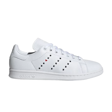 Кеды Adidas Stan Smith «Valentine's Day», белые