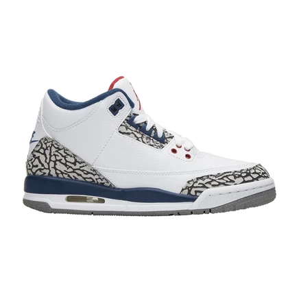 Air Jordan 3 Retro OG BG 'True Blue' 2016 белый