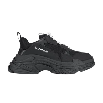Унисекс кроссовки Balenciaga Triple S 2020, черные