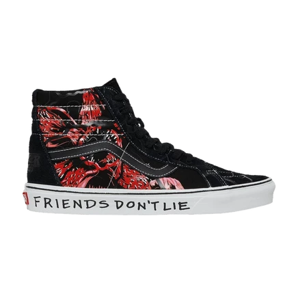 Кроссовки Vans Sk8-Hi Reissue Upside Down, черные