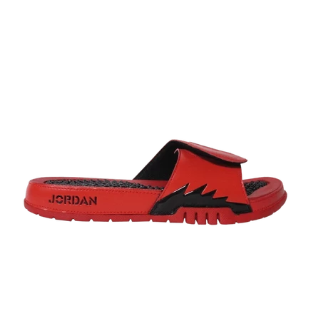 Сланцы Air Jordan Hydro 5 Slide, красно-черные
