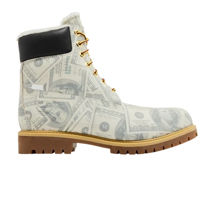Ботинки Timberland 6 Inch Premium Supreme x MM6, кремовые