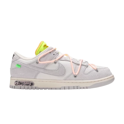 Кроссовки Nike Dunk Low Off-White 12 of 50, белые