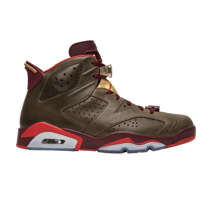 Кроссовки Air Jordan 6 Retro «Cigar», коричневые