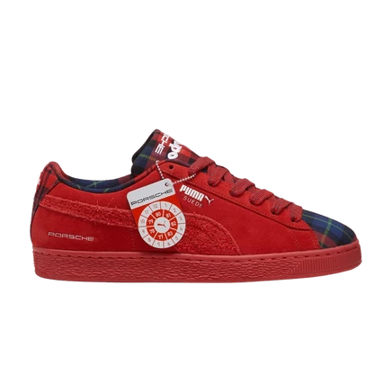 Кроссовки Puma Suede Classic Porsche Legacy, красные