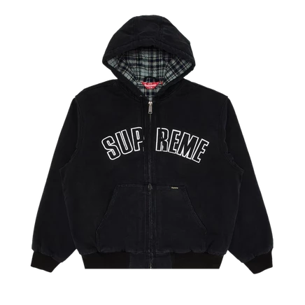 Куртка Supreme Reflective Arc с капюшоном, черная