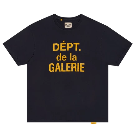 Мужская футболка Gallery Dept. De La Galerie, черная