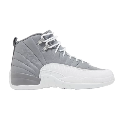 Детские кроссовки Air Jordan 12 Retro Stealth, серые