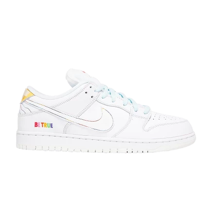 Кроссовки Nike Dunk Low SB «Be True», белые