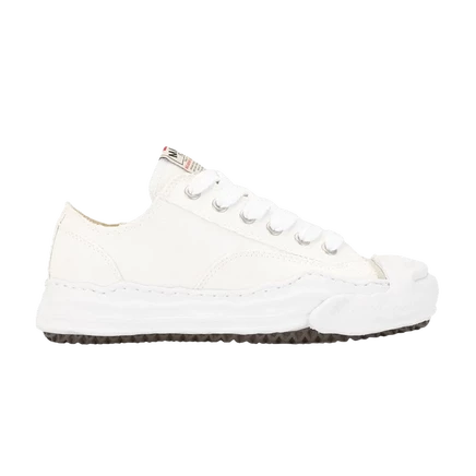 Кроссовки Maison Mihara Yasuhiro Hank OG Sole холщовые, белые