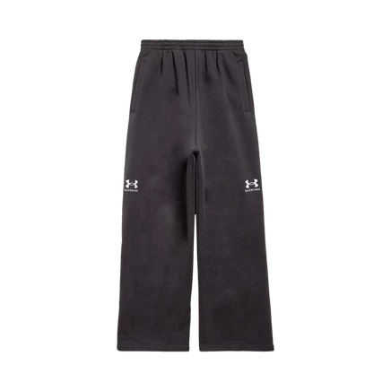 Штаны Balenciaga x Under Armour Baggy, черно-белые