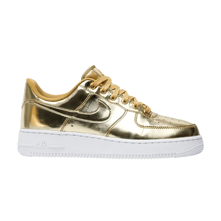 Женские кроссовки Nike Air Force 1 SP, золотистые