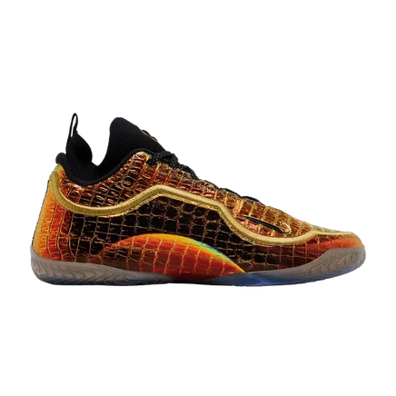 Кроссовки Nike LeBron 23 All-Star Warning Label, золотистые