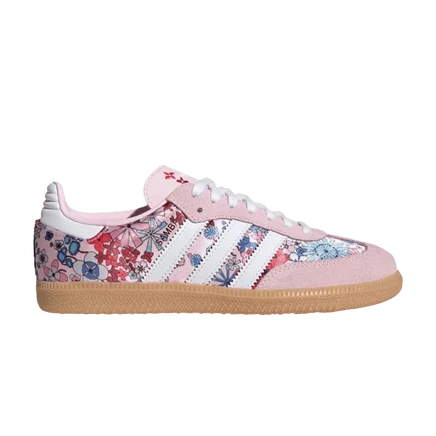 Кроссовки Adidas Samba OG J x Liberty London, многоцветные