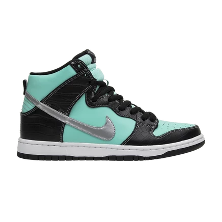 Кроссовки Nike Dunk High Premium «Tiffany», бирюзовые