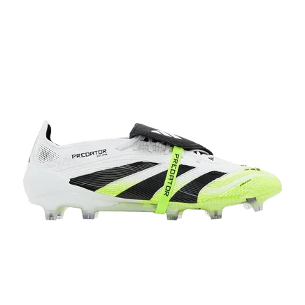 Складывающийся язычок adidas Predator Elite FG 'Radiant Blaze Pack' белого цвета