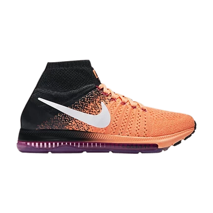 Женские кроссовки Nike Zoom All Out Flyknit, оранжевые