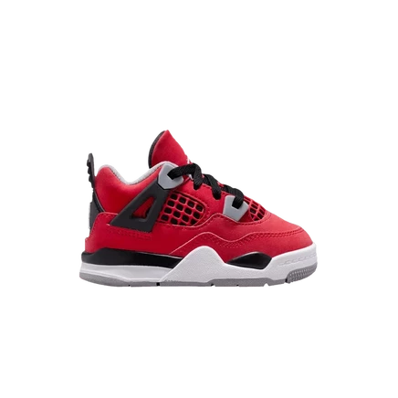 Кроссовки для малышей Air Jordan 4 Retro TD, красные