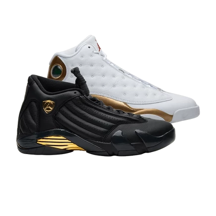 Кроссовки Air Jordan 13/14 «Defining Moments», разноцветные