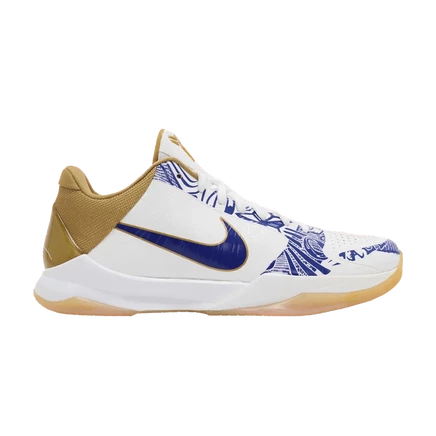 Кроссовки Nike Zoom Kobe 5 PE «Parade», белые