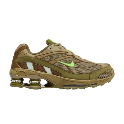 Кроссовки Nike Shox Ride 2 Supreme, зеленые