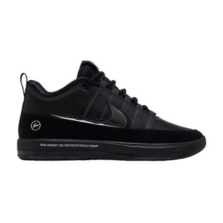Кроссовки Fragment x Nike Book 2 LE Warning Label, черные