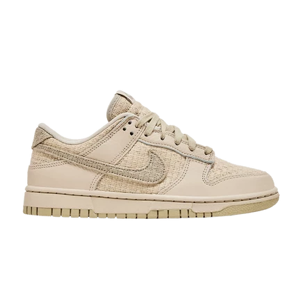 Женские кроссовки Nike Dunk Low, бежевые